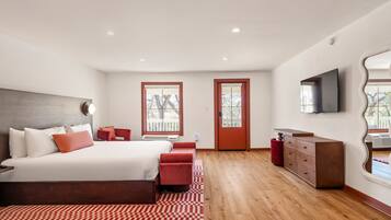 スーペリア スタジオスイート 2 ベッドルーム リバービュー | 低反発ベッド、遮光カーテン、ベッドシーツ