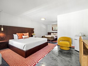 Rom – deluxe | Memory foam-senger, blendingsgardiner og sengetøy