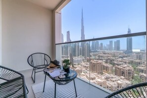 Luxury-Apartment | Blick vom Balkon