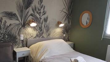Comfort Double Room | Premium bedding, pillowtop beds, desk, soundproofing