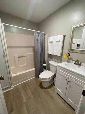 Towels, soap