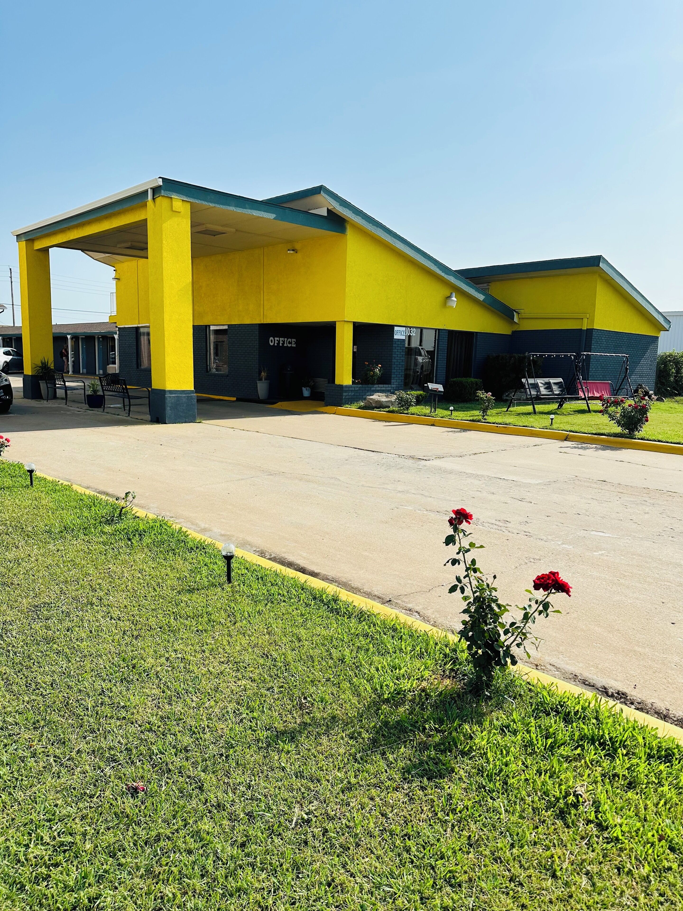 Voorkant van accommodatie