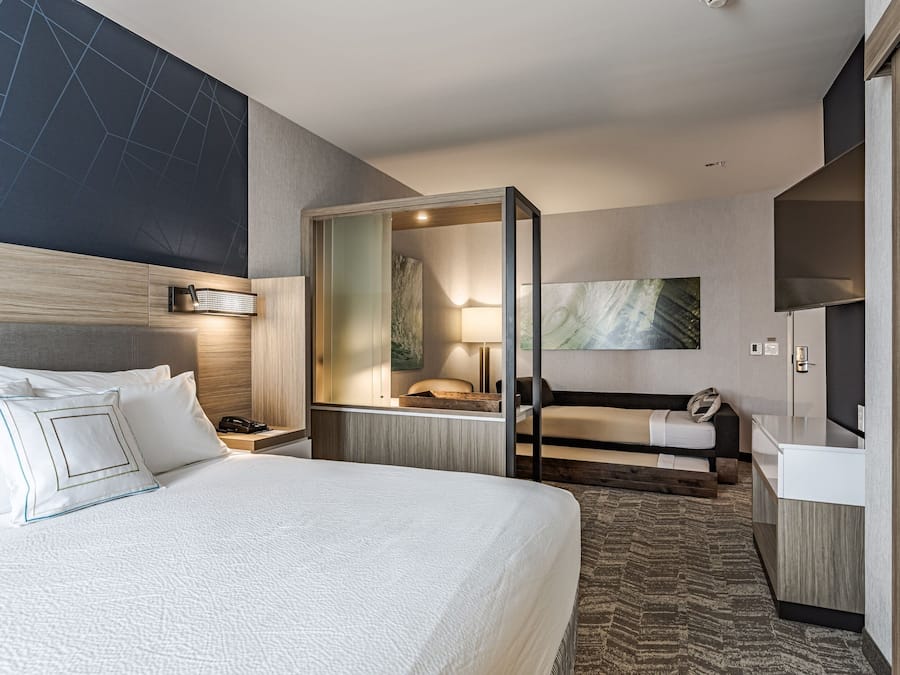 In-room safe, desk, laptop workspace, blackout drapes