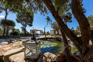 Property grounds - CAN PAU Cozy countryside family home with pool, sea view and views to Formentera (Santa Eulària des Riu)