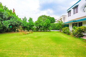 Blick auf den Garten