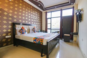 Habitación Deluxe | Sábanas de algodón egipcio, ropa de cama de alta calidad, caja fuerte