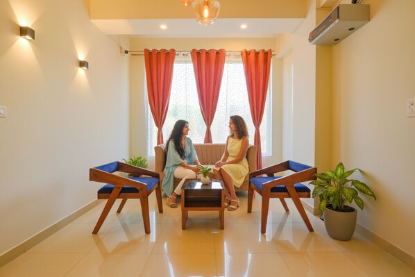 Lobby sitting area