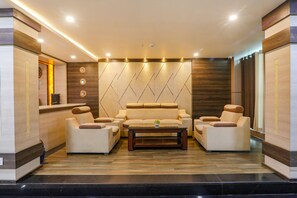 Zona de estar del vestíbulo