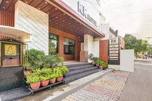 Voorkant van accommodatie