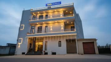 Façade de l’hébergement