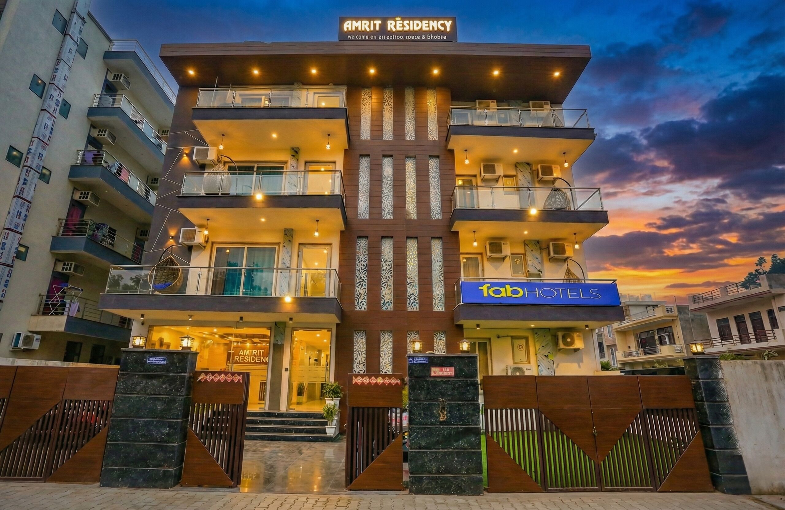 المنشأة من الخارج