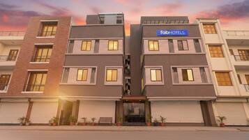 Fachada de la propiedad