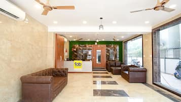 Sala de estar en el lobby