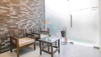 Sitzecke in der Lobby