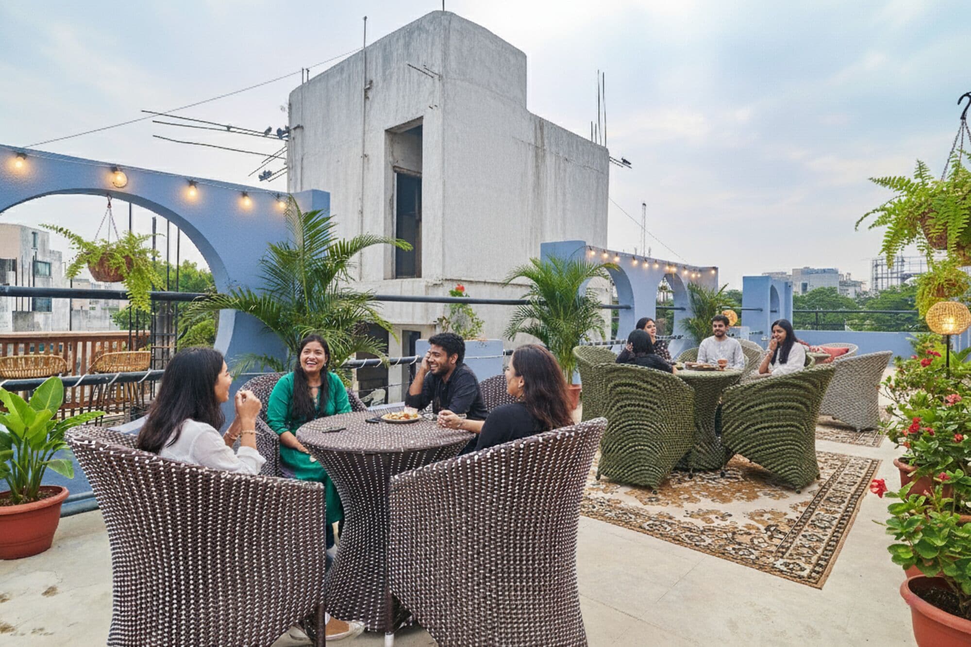 Terraza en la azotea