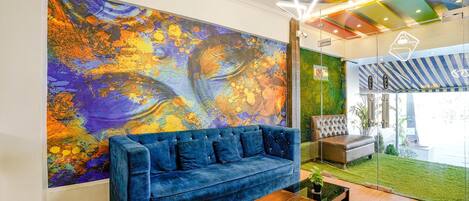 منطقة الجلوس في الردهة