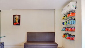 Sitteområde i lobbyen