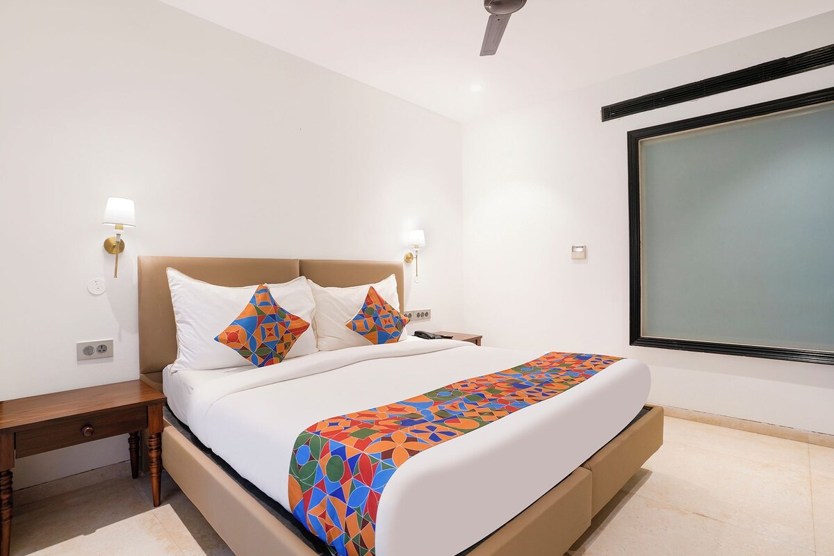 Habitación Deluxe, 1 cama doble | Sábanas de algodón egipcio, ropa de cama de alta calidad, caja fuerte