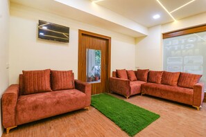 Àrea amb seients del vestíbul