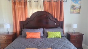 2 bedrooms, desk, iron/ironing board, free WiFi