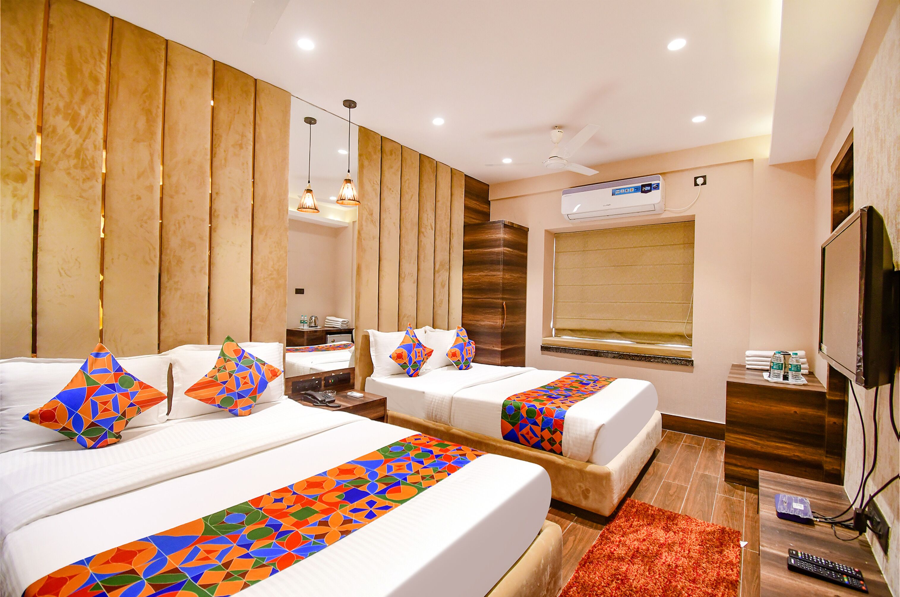 Family Room | Cadar kapas Mesir, peralatan tempat tidur premium 