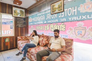 Sitteområde i lobbyen