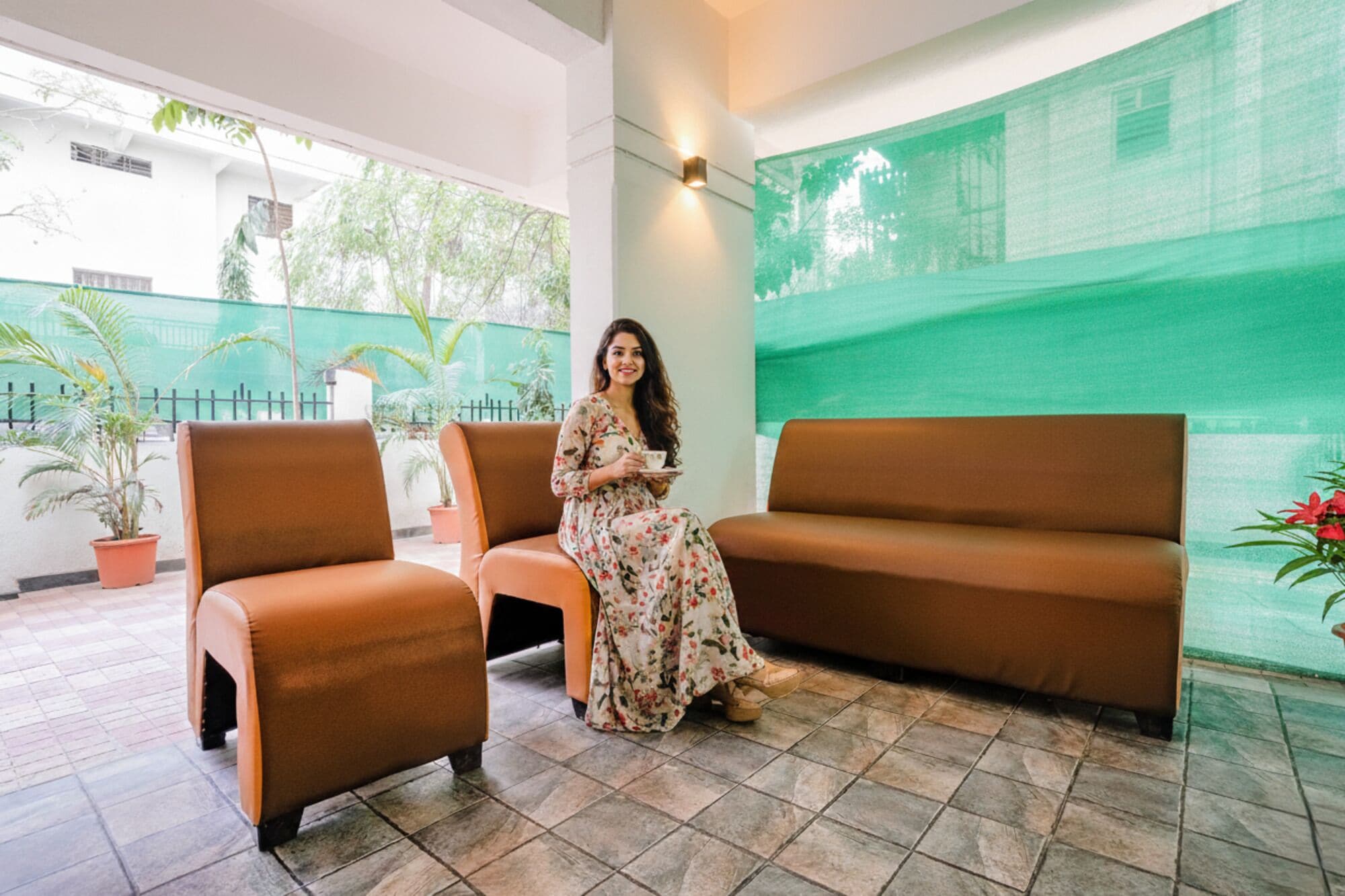 منطقة الجلوس في الردهة