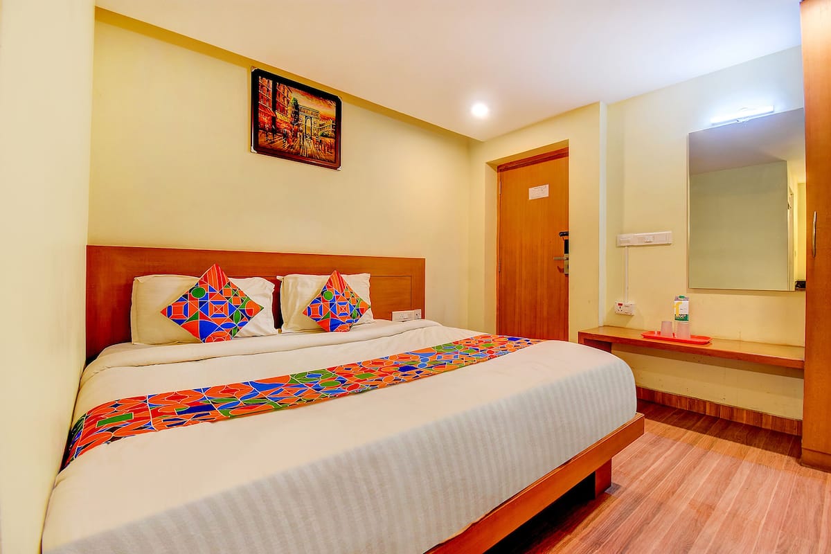 Phòng Deluxe | Bộ trải giường bằng vải cotton Ai Cập, bộ đồ giường cao cấp