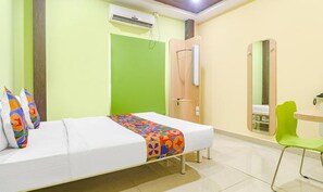 Egyptian cotton sheets, premium bedding, in-room safe, free WiFi - Via Airport Stay Inn (Hyderabad)