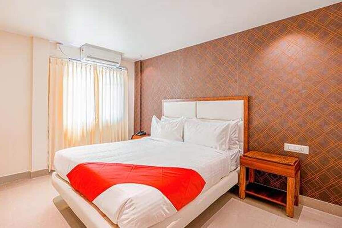 Luxury-Zimmer | Bettwäsche aus ägyptischer Baumwolle, hochwertige Bettwaren, Zimmersafe