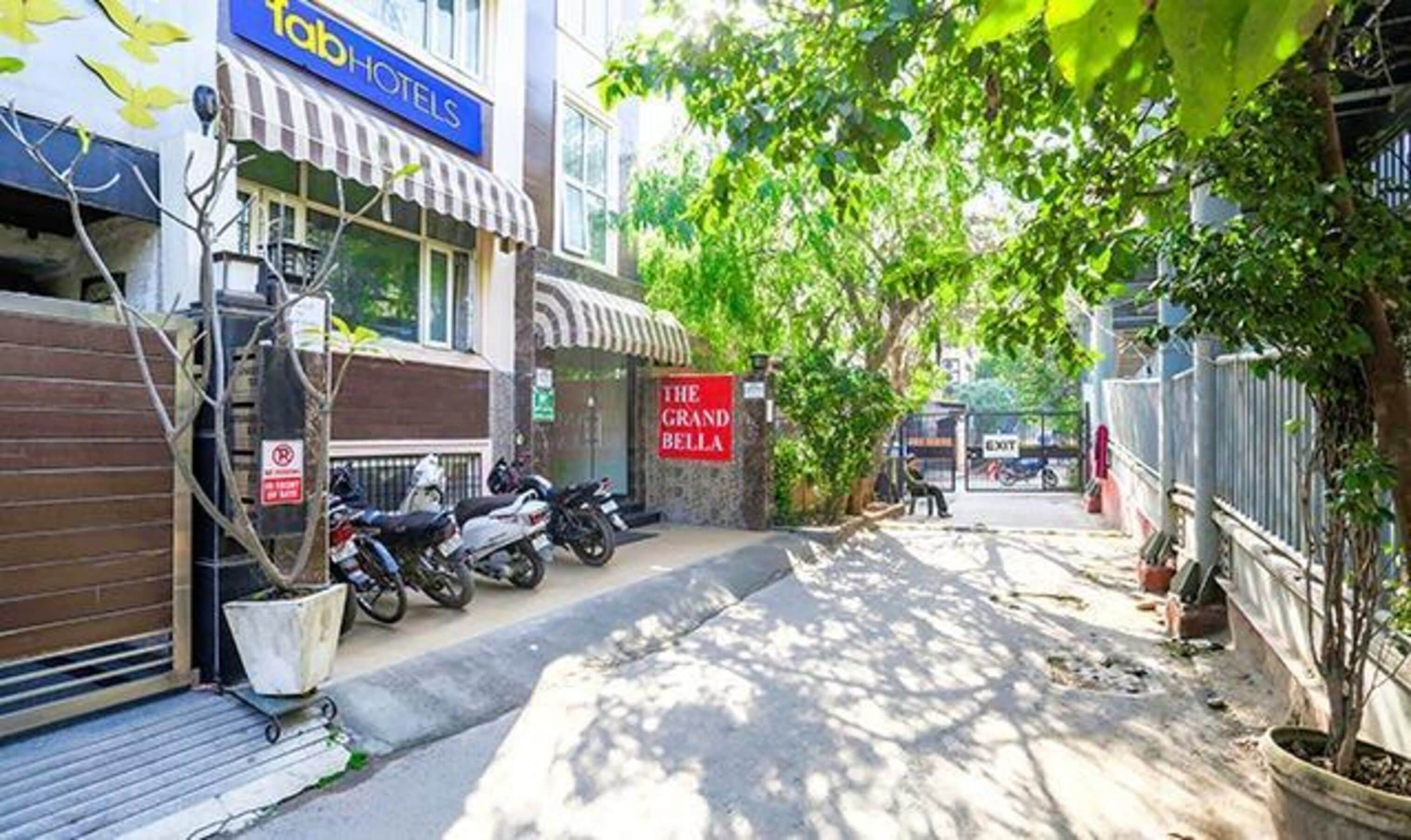 Entrada al alojamiento