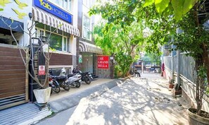 Entrada de la propiedad