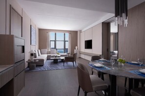 Executive Suite, 1 King Bed, City View | Living room - Foshan Marriott Hotel (Foshan)