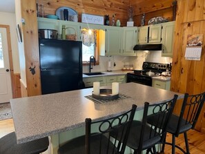 Dishwasher - SUMMER RENTAL - Cabin in the Northeast Kingdom. Close to all the the NEK offers. (Brighton)