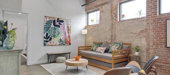 Eclectic Downtown Vibes + Fire Pit & Game Room