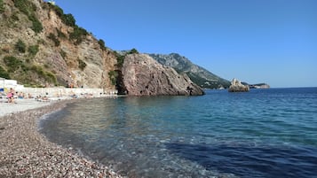 On the beach