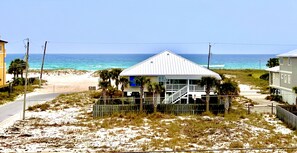 Exterior - Luxury Gulf-View Beach Retreat Pool, Deck, Steps to Sand, Pet-Friendly, Sleeps 9 (Gulf Breeze)