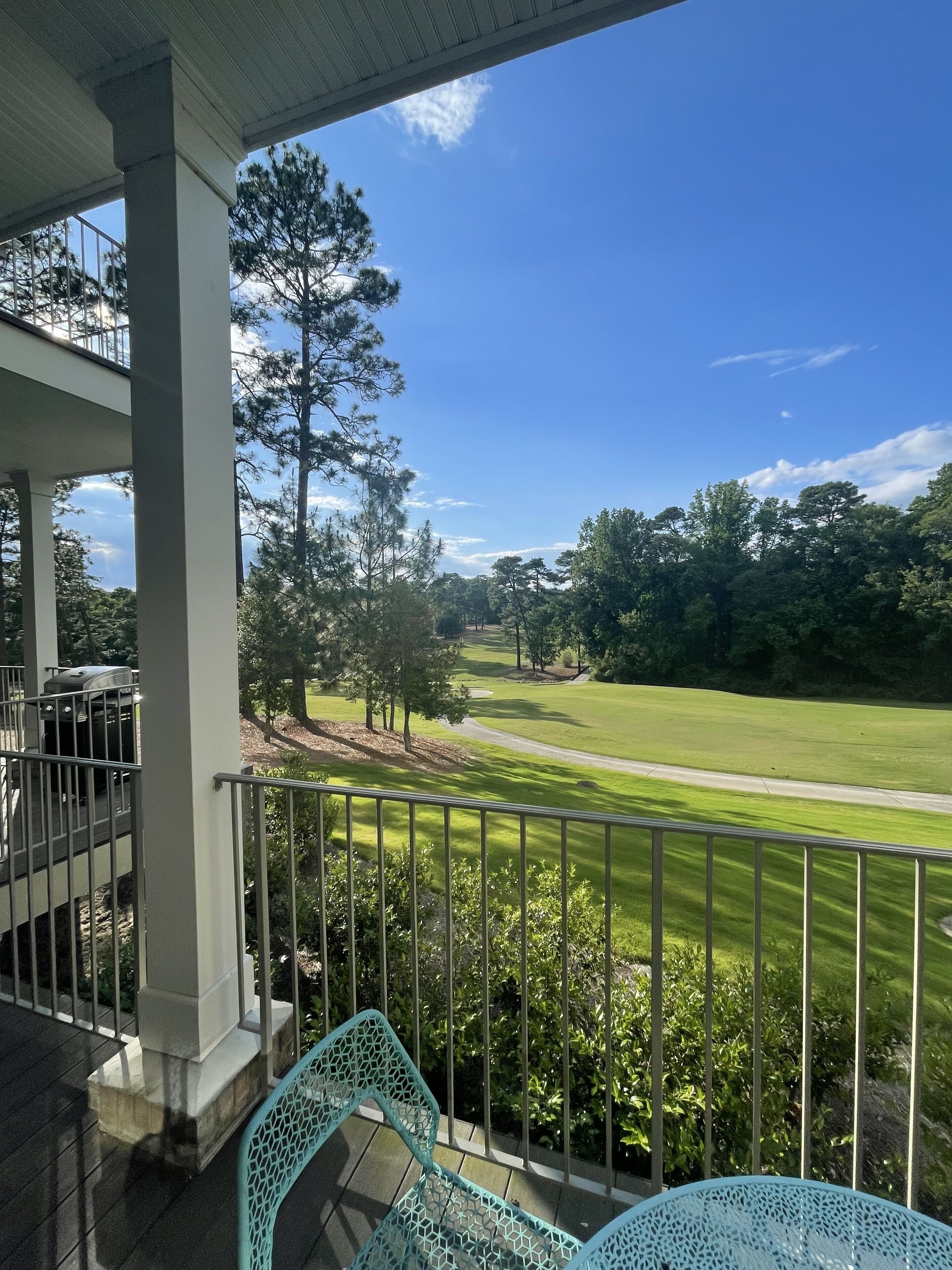 NEW LISTING! Pinehurst No. 9 Golf-front Condo with deck and views of greens