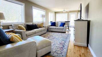 TV connectée, cheminée