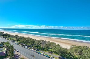 On the beach, sun-loungers - Surfers Paradise Apartment With Amazing Views (Surfers Paradise)