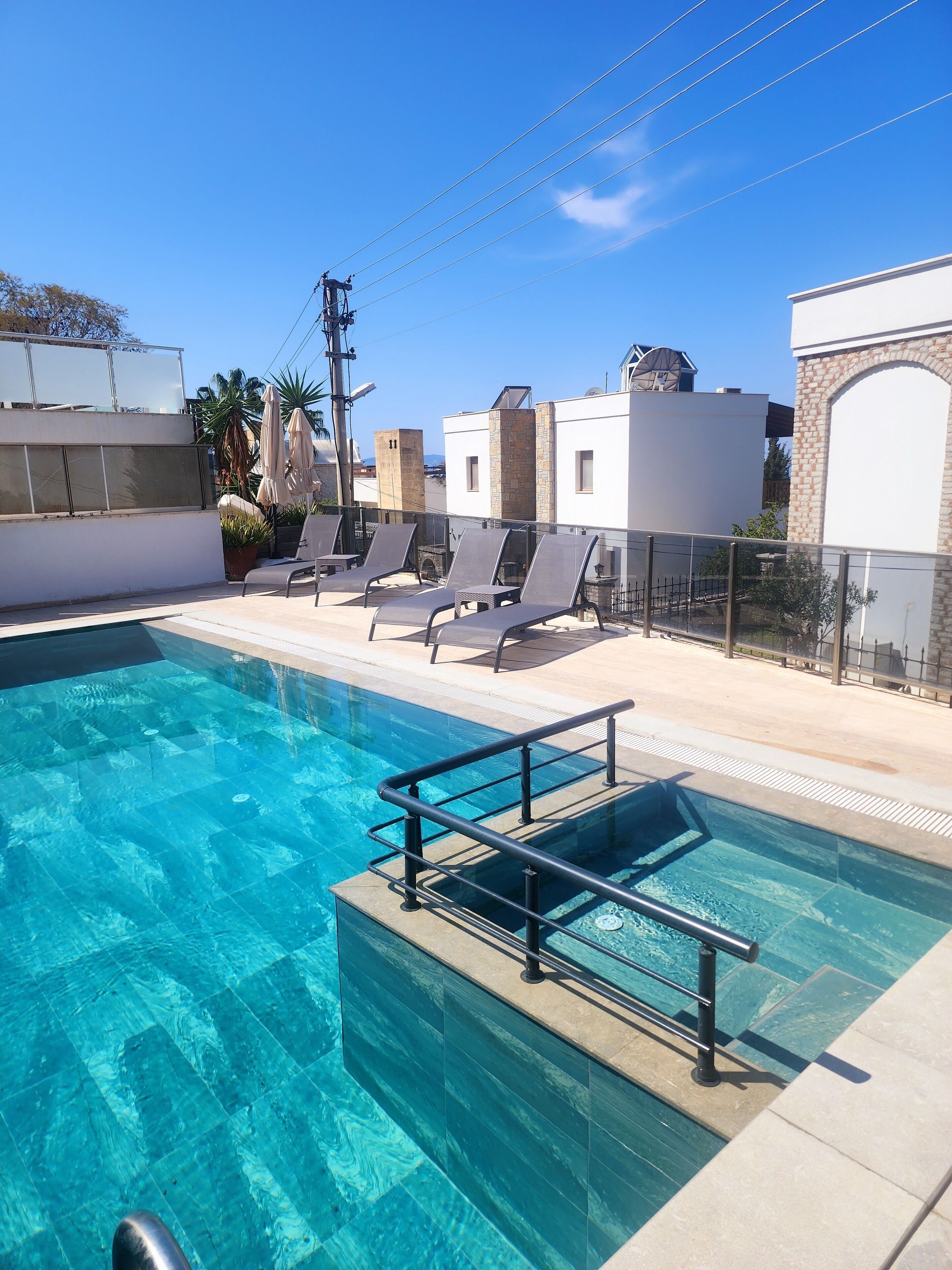 Seasonal outdoor pool