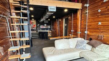 Smart TV, video games, DVD player, books