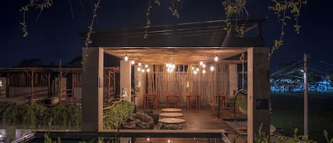 Terrasse sur le toit