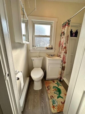 Shower, hair dryer, soap, shampoo - 2BR Cottage 3 blocks to the beach- walking distance to everything in town (Wildwood)