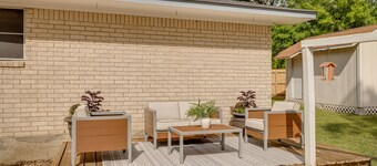 Centrally located. Charming brick home. Quiet neighborhood.