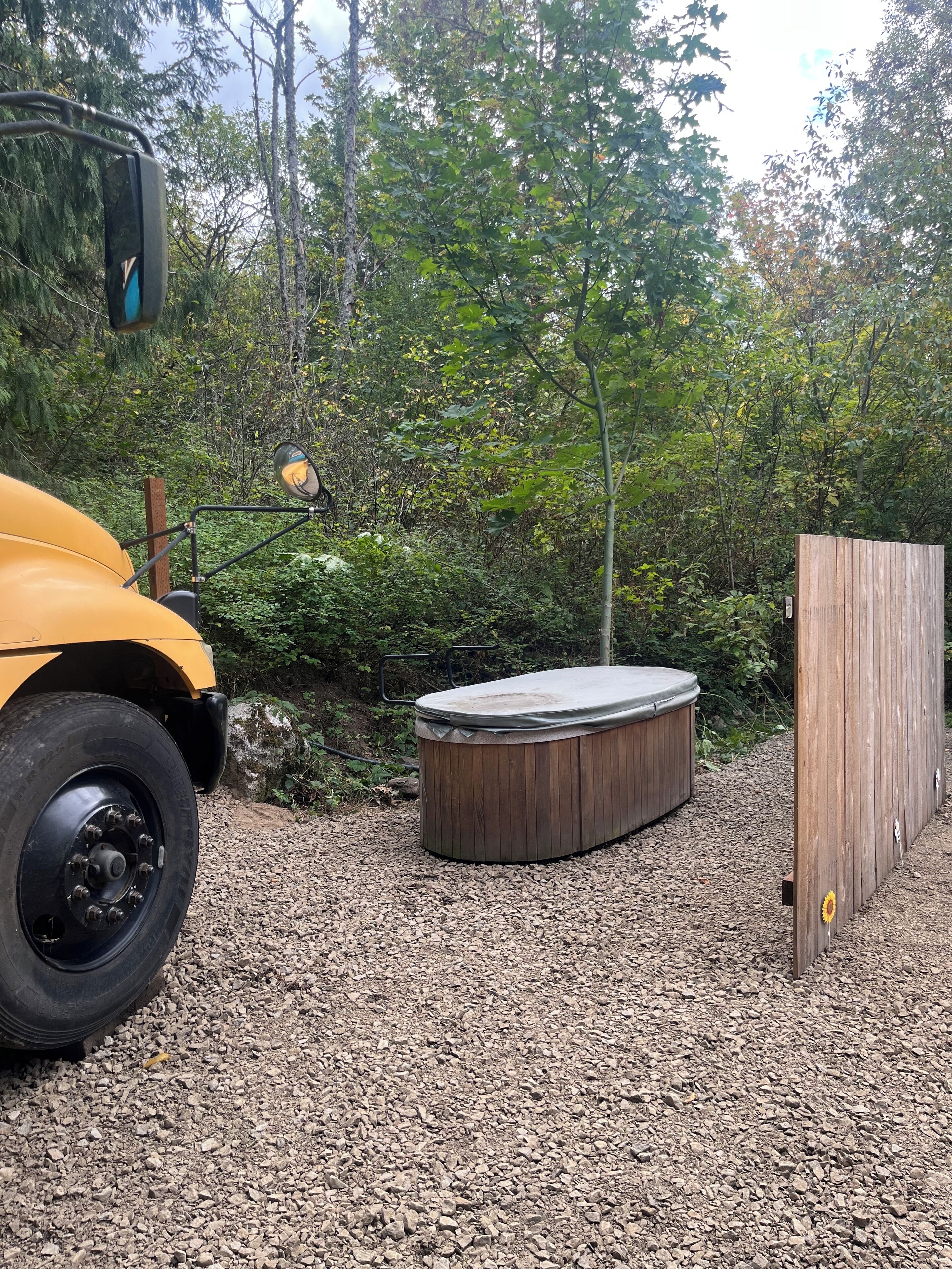 Overnatningsstedets område