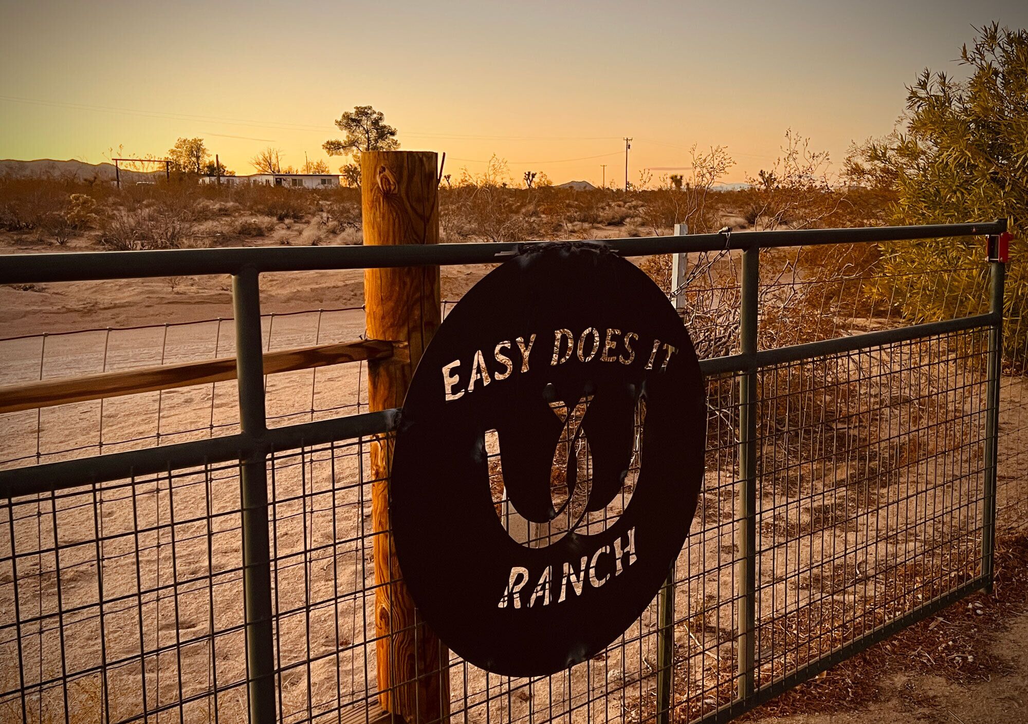 Kick back at The Easy Does It Ranch