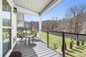 Terrace/patio - Tiny Home Studio w/ Gym + W/D (Cullowhee)