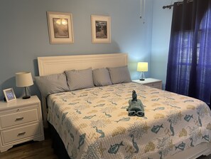 2 bedrooms, iron/ironing board, free WiFi, bed sheets