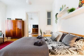 2 Schlafzimmer, Bettwäsche